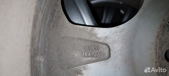 Литые диски r16 5x100