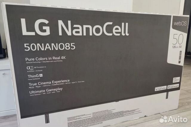 Телевизор LG NanoCell 50 120гц новый