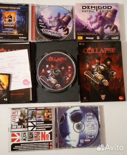 Игры для PC - Collаpse,Сold Zero,Demigоd