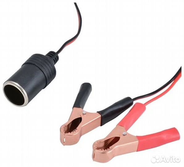 Переходник прикуриватель WF4 крокодил на гнездо
