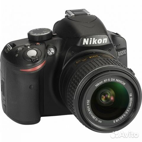 Nikon D3200 kit 18-55 vr купить в Москве | Электроника | Авито
