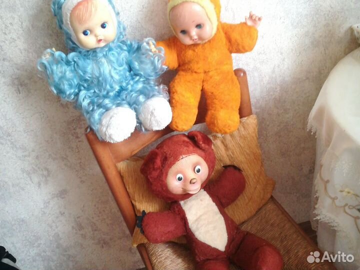 Ретро Мягкие Игрушки