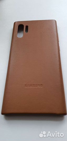 Кожаный чехол Samsung Note 10+