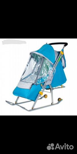 Санки-коляска ника