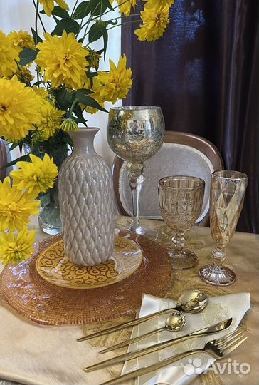 Аренда посуды, скатерти, столовых приборов