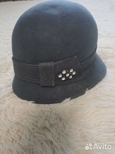 Шляпа фетровая женская