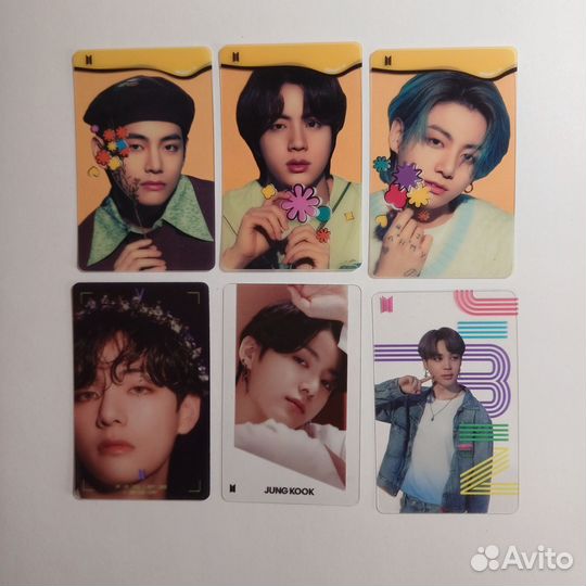 Не официальные карты - BTS, Stray kds, Enhypen