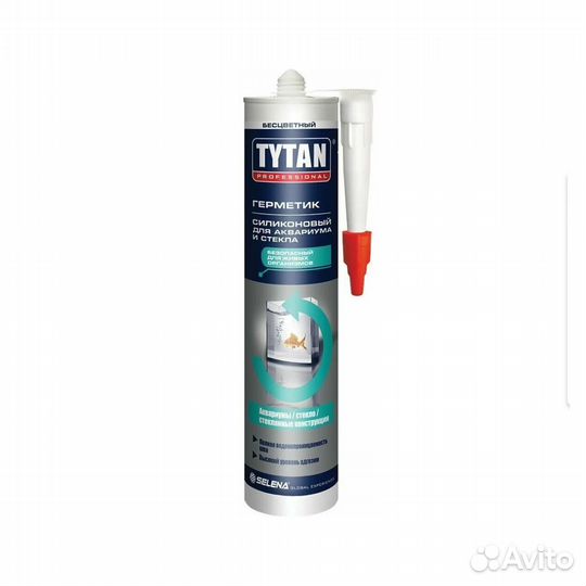 Герметик силиконовый для аквариумов и стекла Tytan