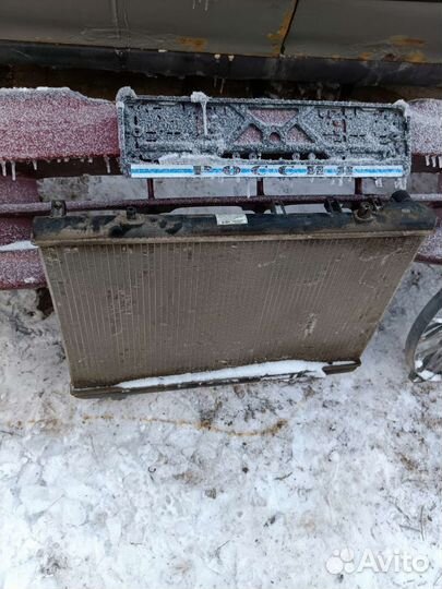 Радиатор охлаждения тагаз роад партнер 2.3 бензин