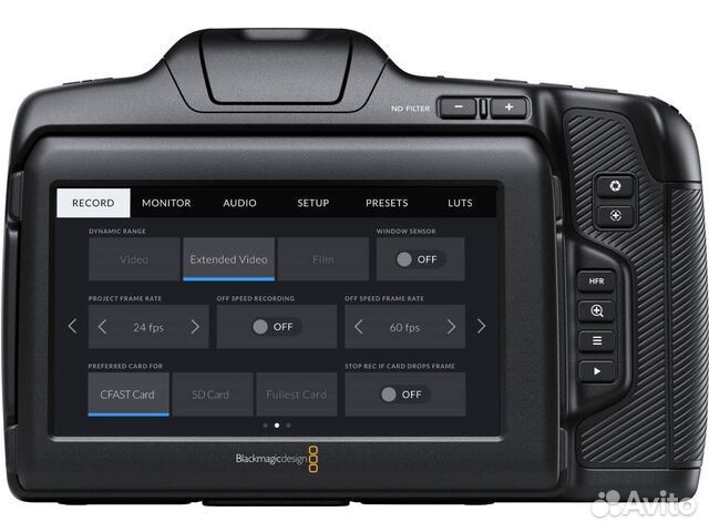 Видеокамера Blackmagic Pocket Cinema Camera 6K Pro