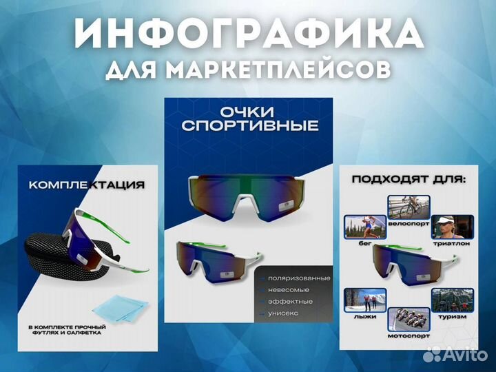 Инфографика для маркетплейсов wildberries