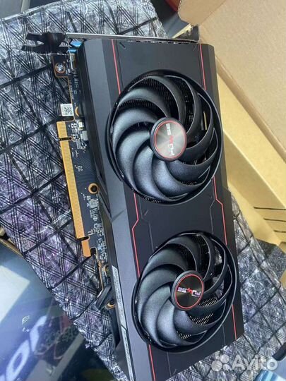 Видеокарта Sapphire rx6600xt pulse8GB Пам Samsung