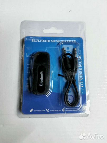 Bluetooth AUX адаптер, USB, 2 в 1