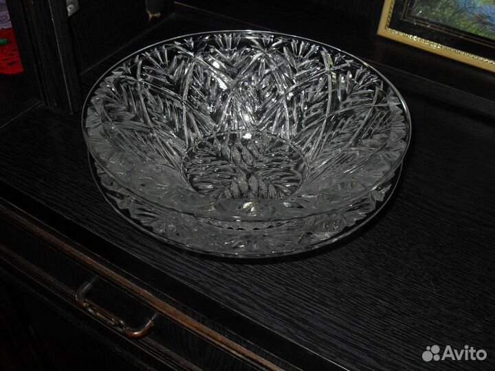 Ваза хрустальная СССР