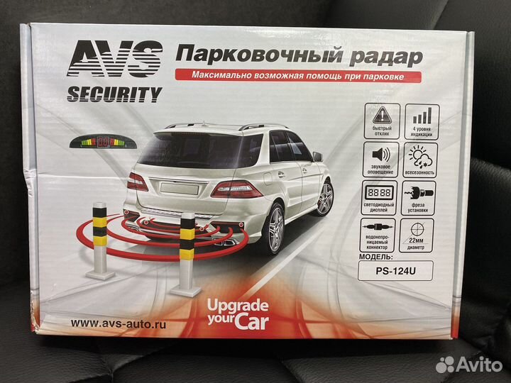 Парковочный радар(парктроник).Черный