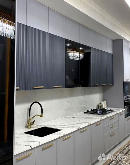 Скандинавский кухонный гарнитур на заказ