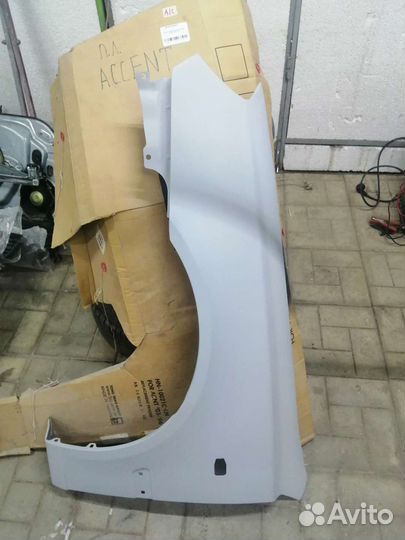 Крыло hyundai accent(хендай акцент) кореец