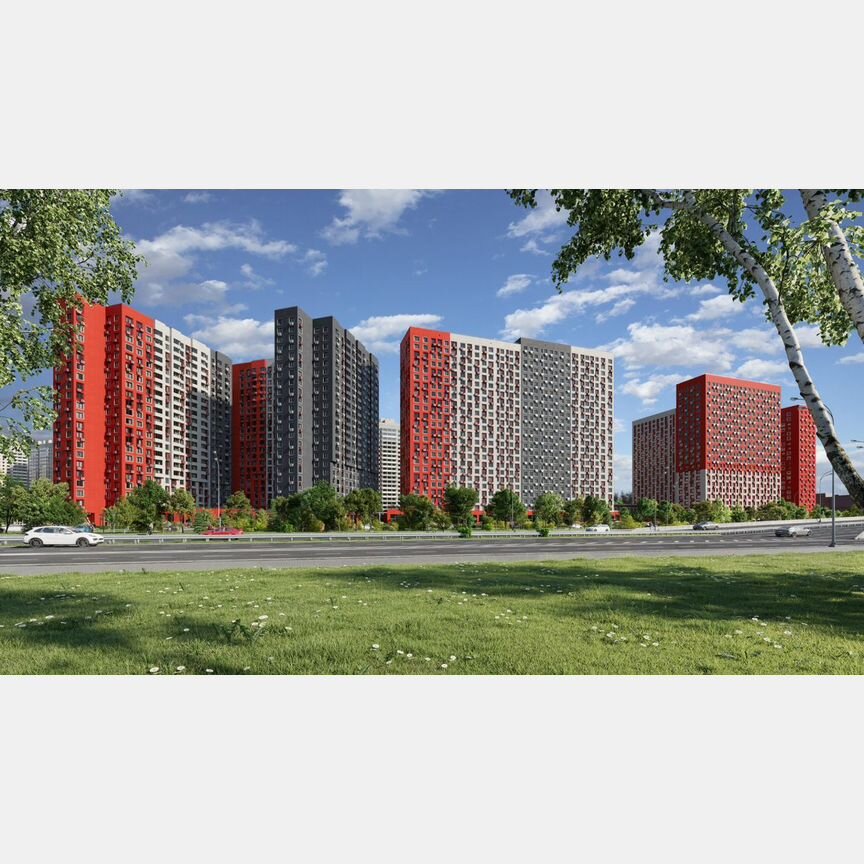 2-к. квартира, 67,6 м², 8/19 эт.