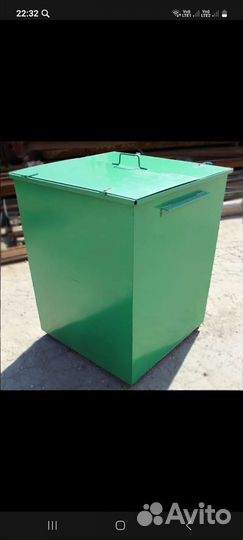 Мусорный бак металлический