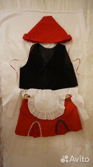 Костюм Красной шапочки