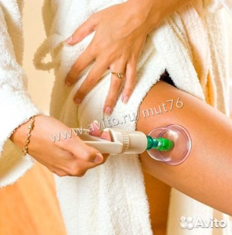 Вакуумные банки С вакууматором для похудения 12 шт