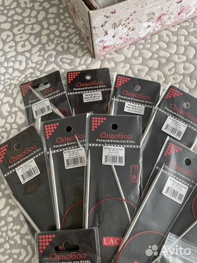 Спицы для вязания addi и chiaogoo