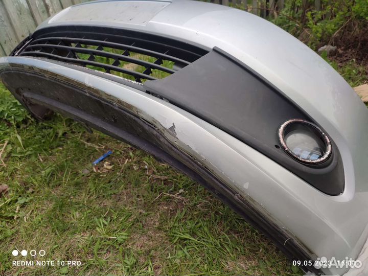 Бампер передний volkswagen polo 2012