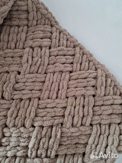 Плед на выписку плюшевый