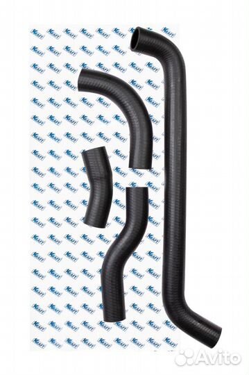 Комплект патрубков радиатора ваз-21213 Нива (4