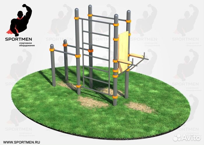 Турник, брусья, вертикальный пресс, шведская стенк