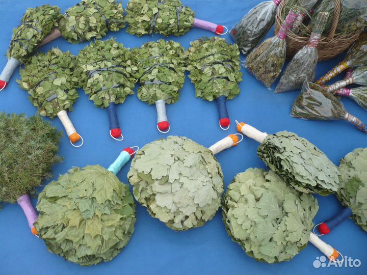 Веники для бани и разные запарки