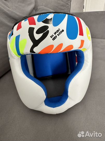 Шлем с перчатками