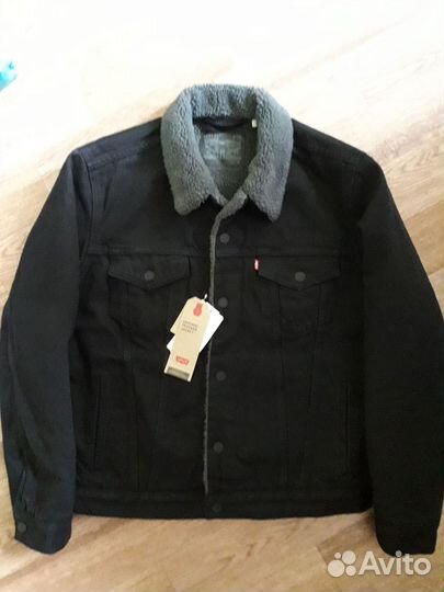 Джинсовая куртка шерпа оригинал Levi's