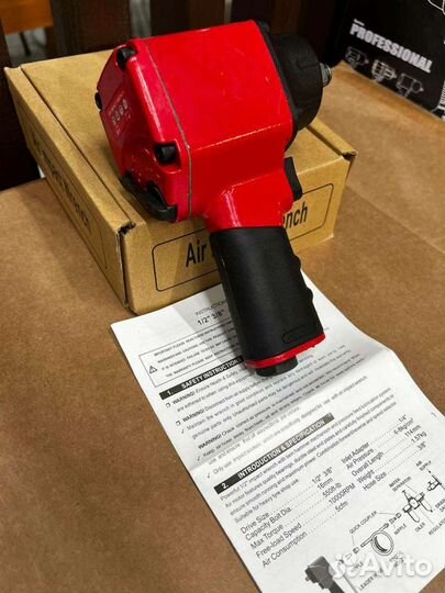 Гайковерт ударный пневматический 1/2 680N.m
