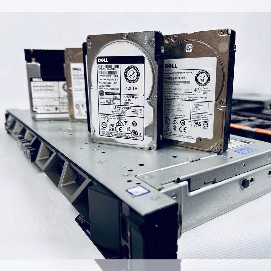 [10SFF] Сервер Dell R640 Xeon Gold 6246 10sff