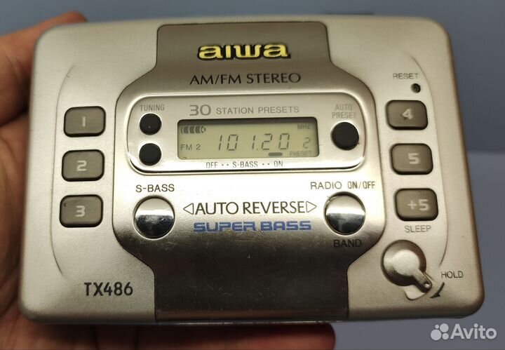 Аудиоплеер кассетный aiwa HS - TX 486 V