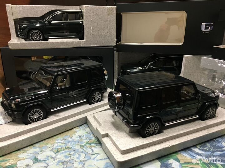 Модели 1:18 Мерседес-Бенц G, GL -класс