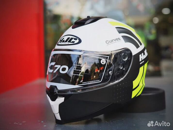 Мотошлем HJC C70 curves MC4HSF