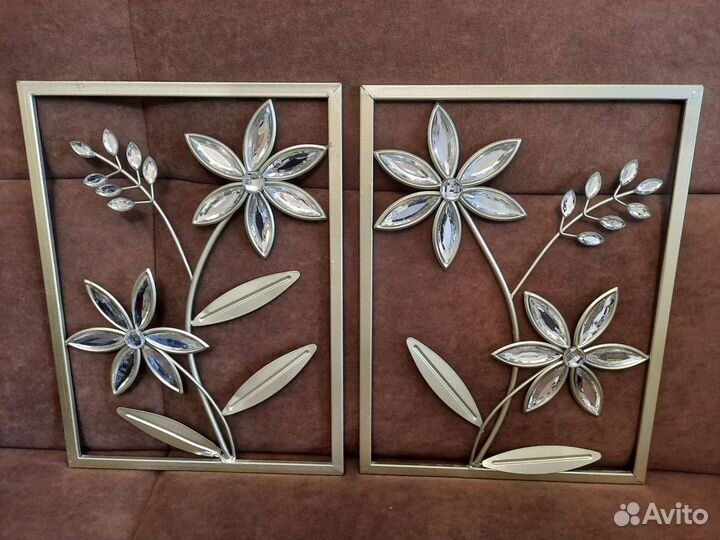 Панно металлическое, ручная работа, Германия