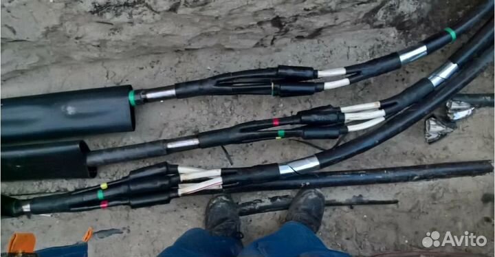 Монтаж установка кабельных муфт от 04 до 35 кВ