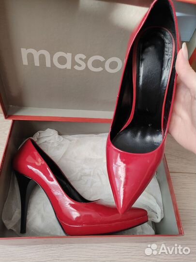 Туфли красные 38