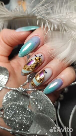 Маникюр гель лак