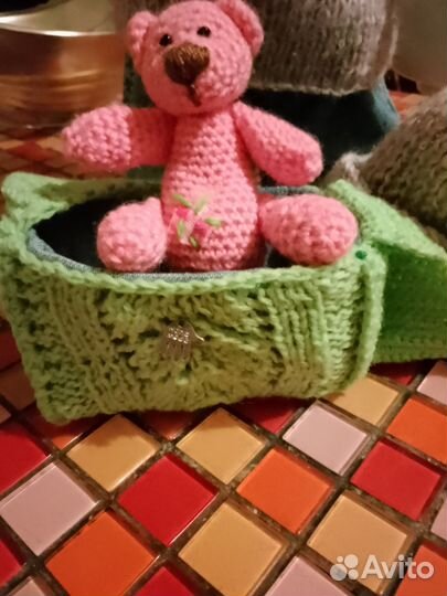 Кукла с мишкой