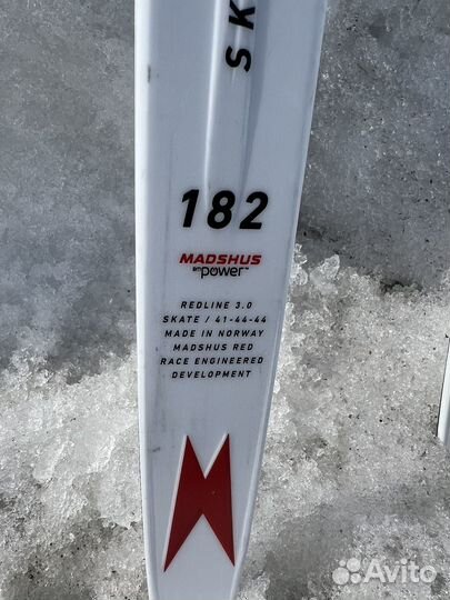 Лыжи беговые madshus redline 3 0