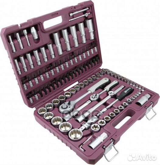 Набор инструмента универсальный 1/4, 1/2 DR