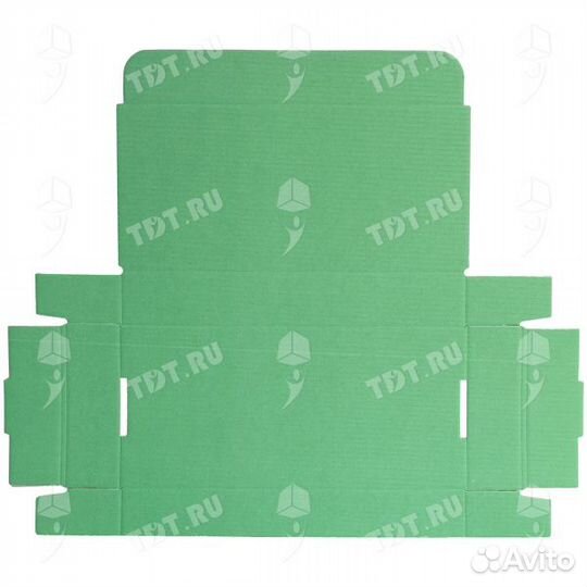 Короб кс-812 мгф, зелёный, 220*110*35 мм