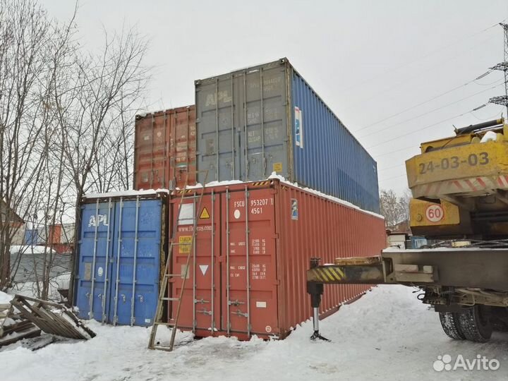 Морской контейнер 20 и 40 футов домик бытовка