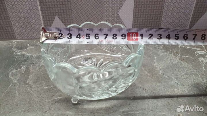 Хрустальная конфетница СССР