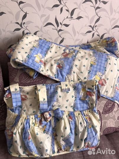 Бортики в детскую кроватку