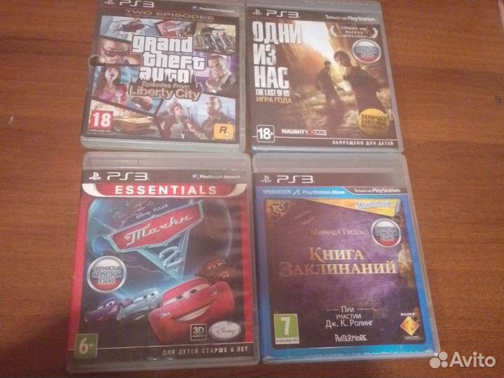 Диски на ps3